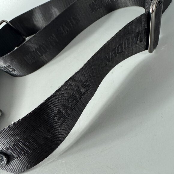 Steve Madden Black Nylon Adjustable Strap - Picture 2 of 8